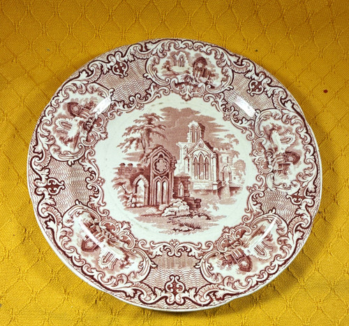 Abbey 1790 pattern brown - abbey,