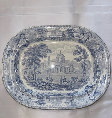 Antique light blue italian - antique,