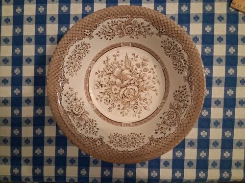 Wood sons brown transferware - wood,